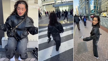 Una reconocida influencer española caminó