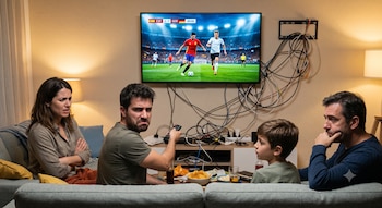 cables - TV - pared - agujeros - televisor - tecnología - 30 de junio