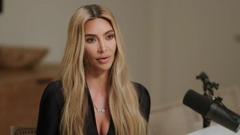 Kim Kardashian en el podcast