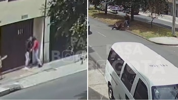 En video quedó el asesinato de un hombre que trató de defender a una mujer que estaba siendo atacada por un adolescente: otro transeunte que trató de intervenir en la pelea también fue herido con un cuchillo