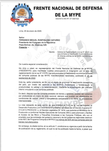 El gremio expresó preocupación por