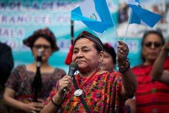 Rigoberta Menchú (REUTERS/Luis Echeverria)