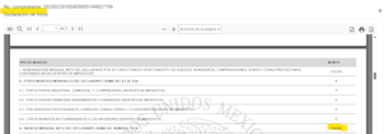 La cifra asentada en el arranque del cargo se presenta como pago por su función pública y sin entradas adicionales, de acuerdo con el documento referido, en un periodo distinto al acumulado reportado al cierre