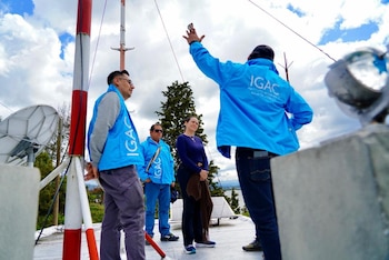 En el observatorio de Fúneque