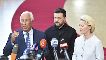 Von der Leyen y Costa defienden "empezar a hablar" con Rusia para que la UE esté en la mesa de paz