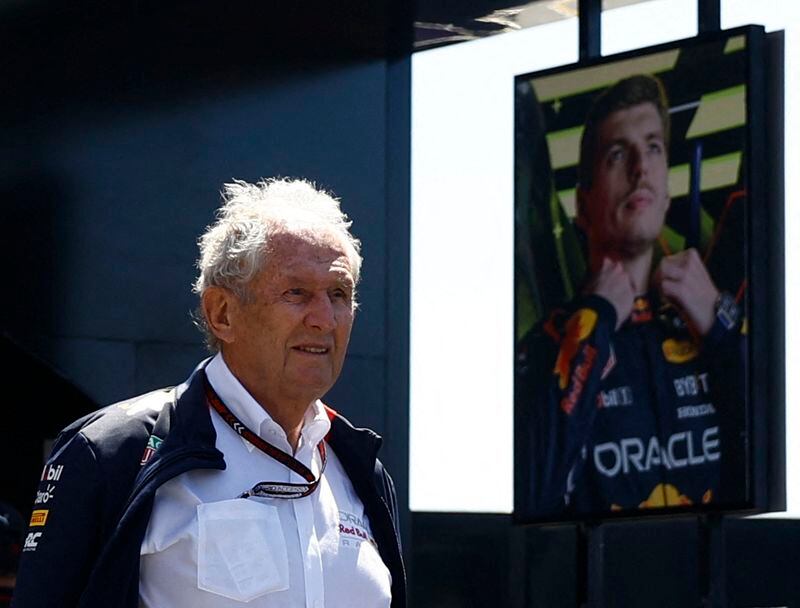 Helmut Marko admitió públicamente los problemas que tuvo Verstappen en la Qualy (Reuters/Rula Rouhana)