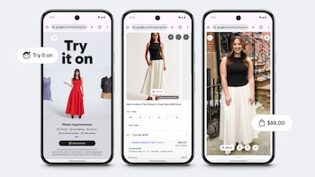 Try On, la función de Google que permite probarte ropa y zapatos sin salir de casa, llega a México