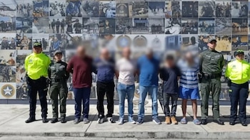 Capturaron a seis extraditables aliados de las Autodefensas Conquistadores de la Sierra Nevada: así traficaban droga a Estados Unidos