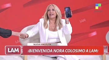 Nora Colosimo reaccionó en su debut en LAM a las declaraciones de Maxi López en PH, Podemos Hablar, sobre Wanda Nara y su familia