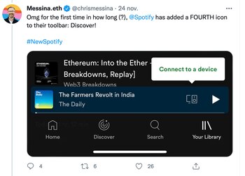 Tweet de Chris Messina. (foto: