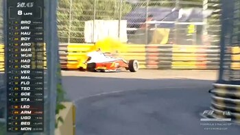 Espeluznante accidente en el Gran