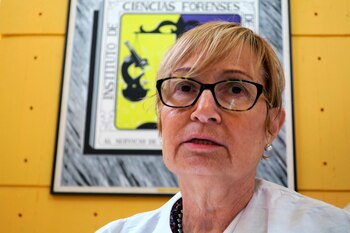 En la imagen, la directora