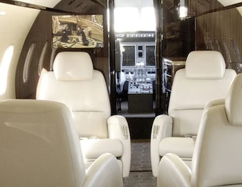 La cabina de la aeronave