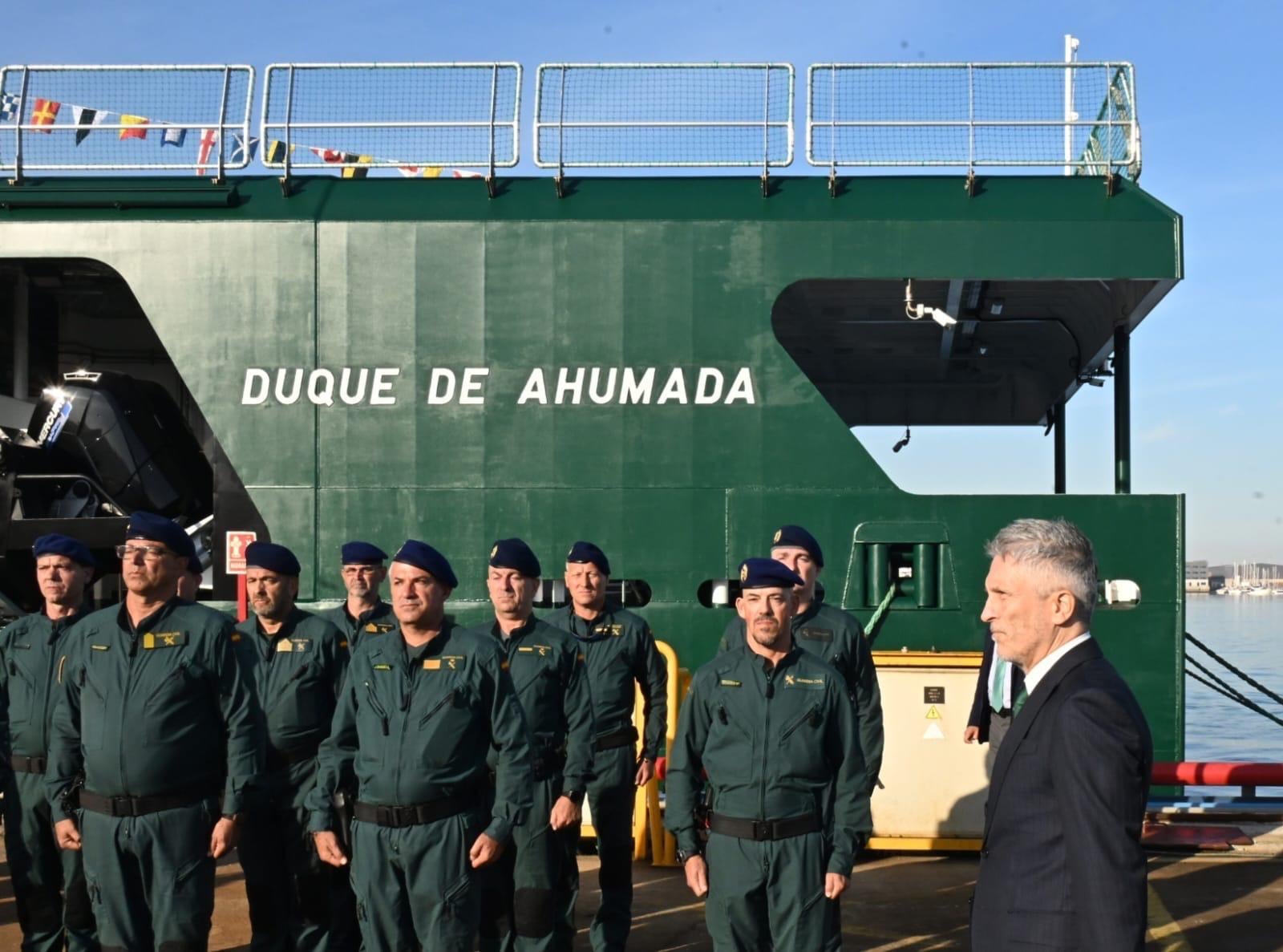 Presentación del buque de la Guardia Civil 'Duque de Ahumada' (Ministerio de Interior)