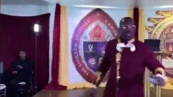 El momento en que asaltaron