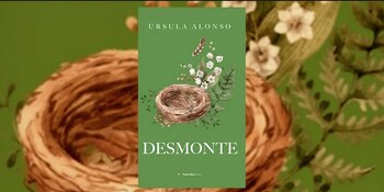 Portada del poemario "Desmonte", de