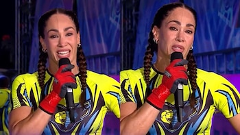 Melissa Loza se quiebra al