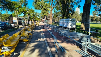 Armado Franco Colapinto en Buenos Aires - Road show