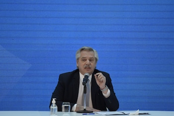 31/08/2020 EL presidente de Argentina,