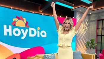 Cuburu ingresó como presentadora suplente