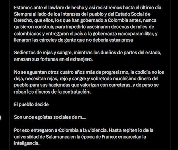 Gustavo Petro insultó a los