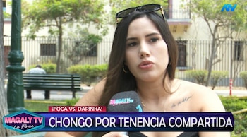Darinka Ramírez aseguró que el exfutbolista no ve a su hija desde hace mes y medio y expresó su temor ante un posible régimen compartido. ATV/ Magaly TV La Firme.