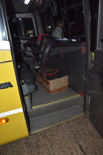 Así estaban embalados los productos