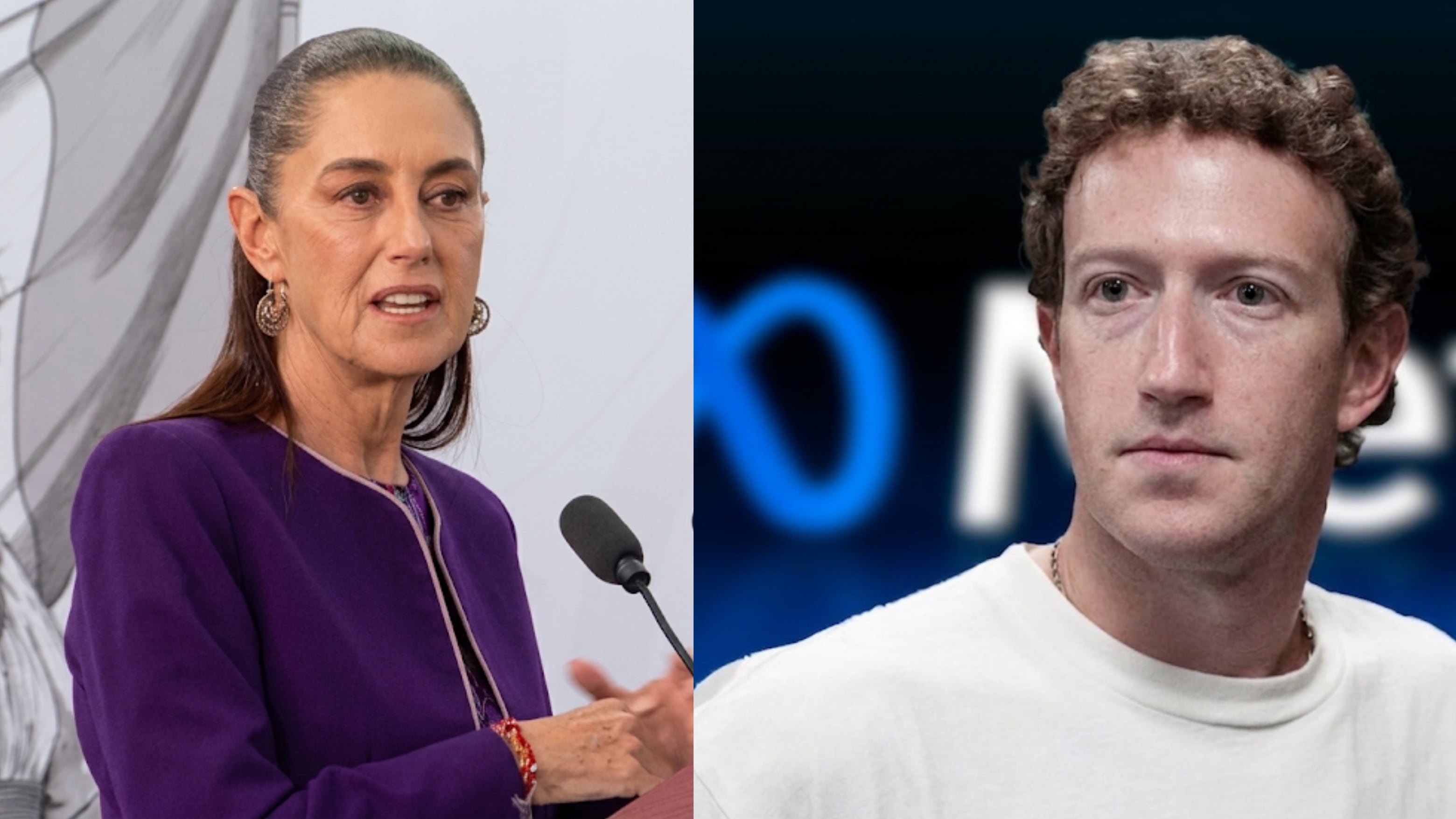 La mandataria usa el acuerdo judicial de la empresa de Mark Zuckerberg, que incluye restricciones a menores y una multa de más de USD 17 mil millones, para sostener lineamientos en planteles mexicanos