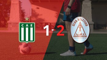 Victoria apretada de Atlas por