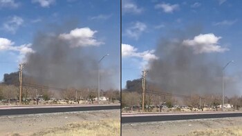 Explosión en centro de autobuses
