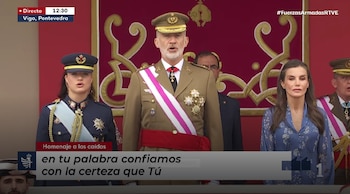 La princesa Leonor demuestra su valía como futura capitana general de los ejércitos en su debut en el Día de las Fuerzas Armadas ante el orgullo de los reyes