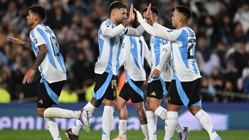 Sin Messi, la selección argentina