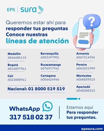 Si tiene alguna duda en