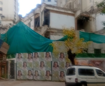 El edificio del INTA en Palermo hoy está en demolición