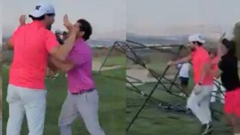 Viral: zapes y empujones en