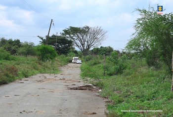 La Fiscalía General de la Nación descubrió 137 lotes ubicados en el corregimiento de Santa Elena, en Cerrito - crédito Fiscalía