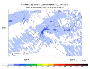 Imágen 3:Hidroestimador de las últimas