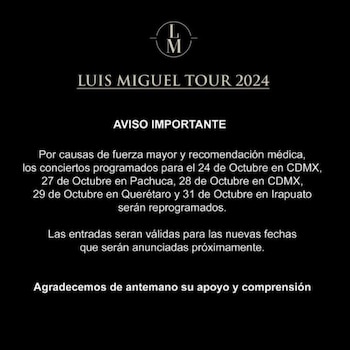 El comunicado fue difundido por