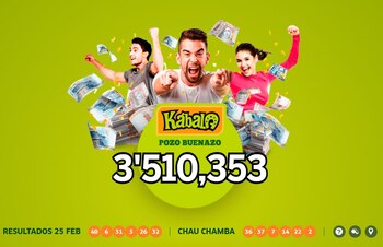 Ganadores de Kábala del martes