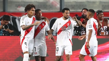 La celebración de Andy Polo