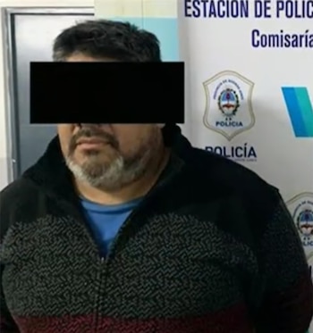 El abuelo agresor luego de
