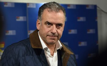 El candidato presidencial uruguayo Yamandú