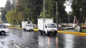 Lluvia se registra en Lima
Foto:Twitter