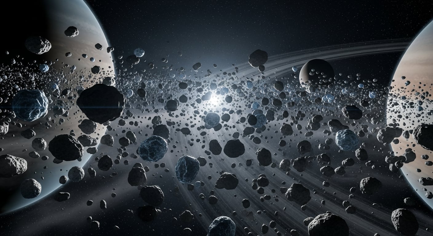 Los dominios químicos en Bennu incluyen compuestos alifáticos, áreas ricas en carbonatos y regiones con alta concentración de materia orgánica nitrogenada (Imagen Ilustrativa Infobae)