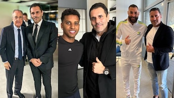 Morris Pagniello, quien se reunió