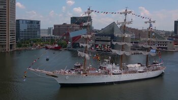 Así llegó la Fragata Libertad