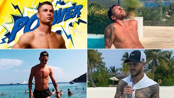 cristiano ronaldo messi dybala icardi cuarentena