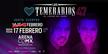 Los Temerarios agotaron tres fechas