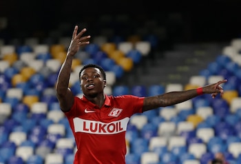 Quincy Promes con la camiseta