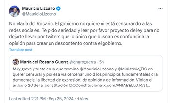 Lizcano explicó que las medidas solo se aplicarían bajo circunstancias extremas y con la decisión de un comité de emergencia - crédito @MauricioLizcano/X